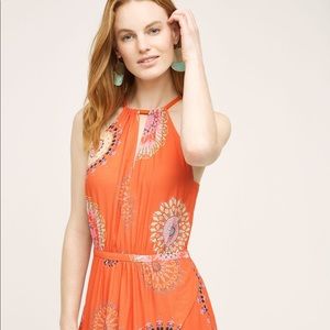Anthropologie Livia Halter Dress